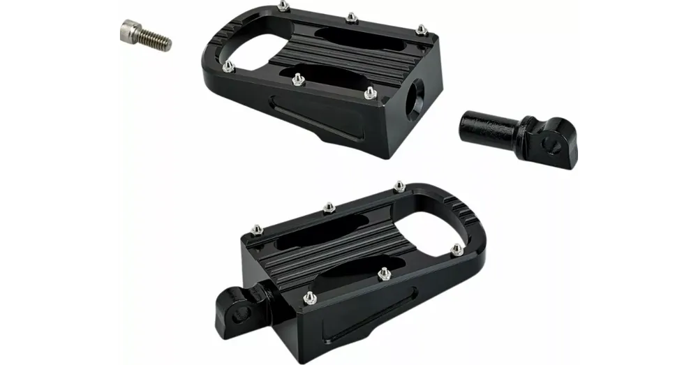 Offre Spéciale Repose-Pieds Biltwell Punisher Noir Softail, Sportster XL