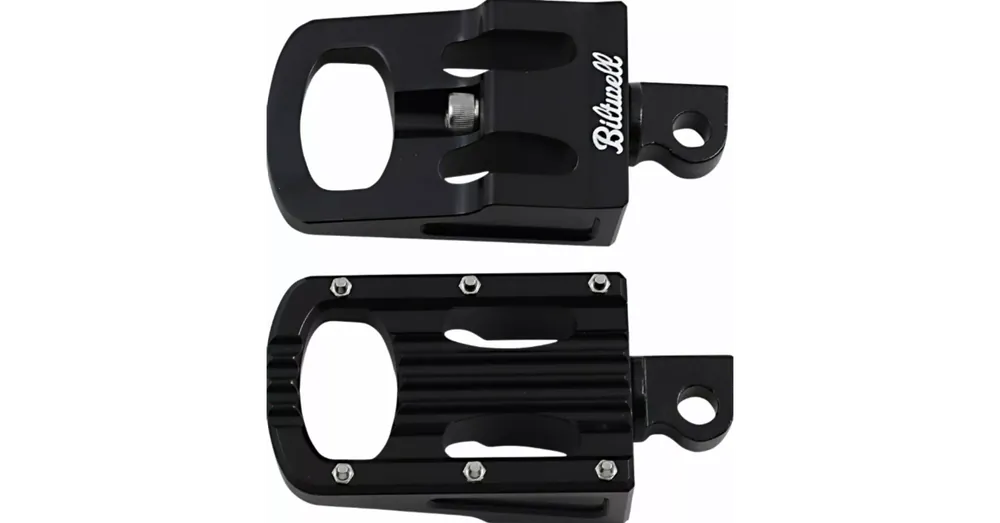 Nouveauté Repose-Pieds Biltwell Punisher Fixation Mâle Noir