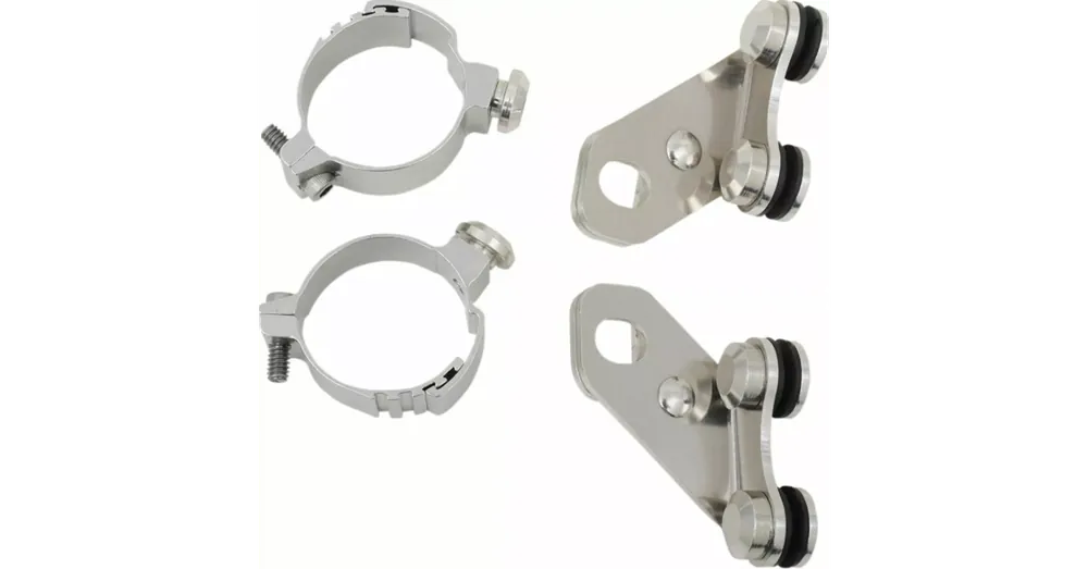 Kit Fixations Déflecteurs de Fourche Memphis Shades Softail Rocker, Dyna Nouveauté
