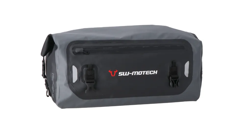 Seulement Aujourd&rsquo;hui Sacoche de Selle Drybag 260 SW-Motech Noir/Gris Étanche 26L