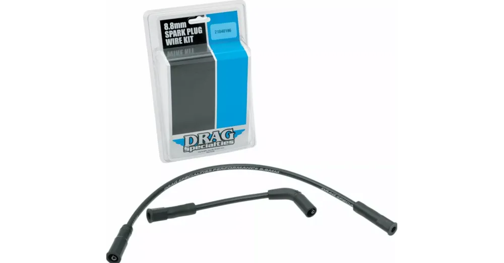 Solde Fils Bougie + Antiparasite 8.8 mm Noir Sportster XL