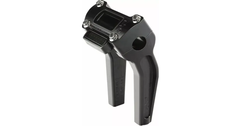 Pas Cher Kit Risers Thrashin Pullback 6.5&Prime; Anodisé Noir avec Emplacement de Compteur