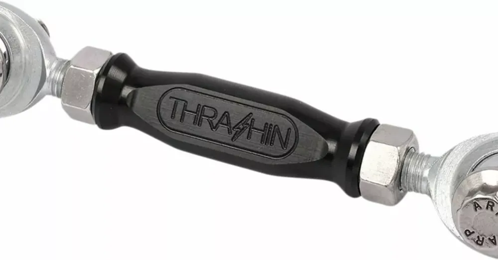 Tige de Sélecteur Thrashin Chromé/Noir Dyna Softail Petit Prix