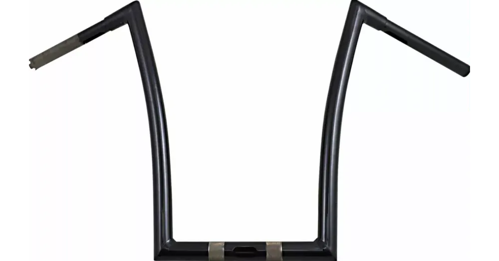 Expédition Rapide Guidon Todd&rsquo;s Cycle Ape Hanger Ø 1-1/4&Prime; / H. 17&Prime; Noir Brillant Touring Road Glide