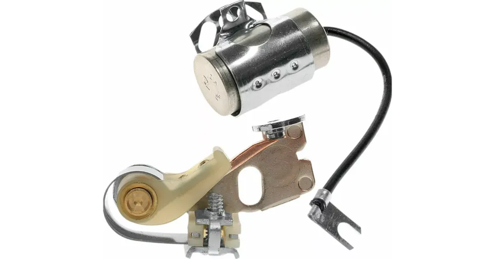 Authentique Kit Condensateur et Rupteur d&rsquo;Allumage Standard Shovel, Sportster XL 70/78