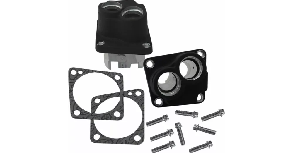 Expédié Aujourd&rsquo;hui Kit Embase de Poussoirs S&S Alu Noir Dyna Softail Touring 84/99