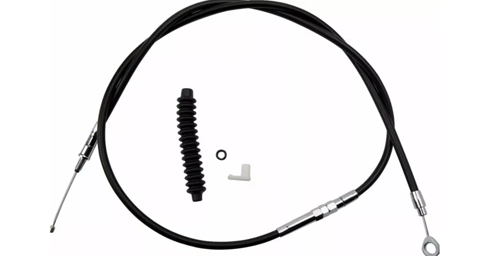 Prix Cassé Câble d&rsquo;Embrayage Vinyle Noir Longueur Standard 62-11/16&Prime; Touring 08/16