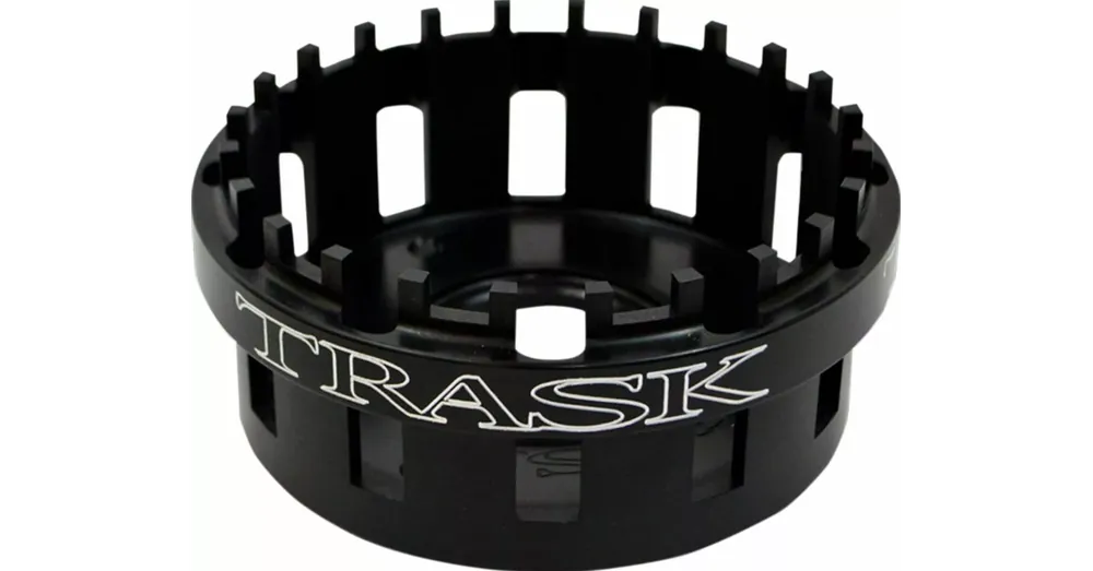 Prix Bas Cloche d&rsquo;Embrayage Trask Aluminium Noir V-Rod 02/17