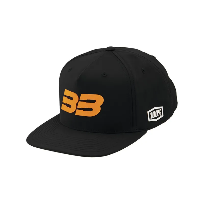 Casquette BB33 Noir/Orange Fluo Expédié Aujourd&rsquo;hui