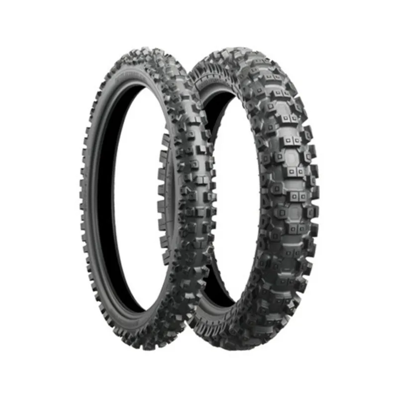 Pneu BRIDGESTONE BATTLECROSS X30 REAR 100/100-18 NHS 59M TT Pas Cher