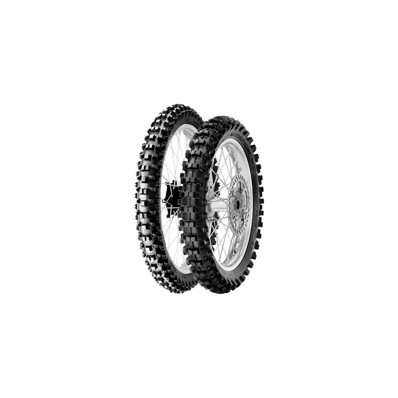 Promotion Saisonnière Pneu PIRELLI SCORPION XC MID SOFT 120/100-18 NHS 68M TT