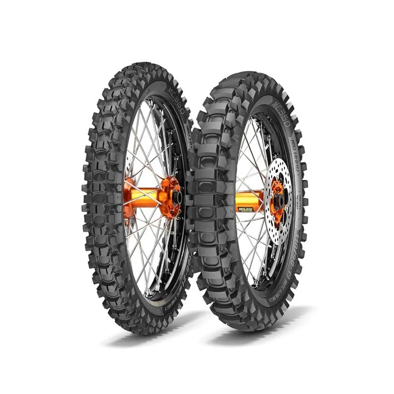 Satisfait Ou Remboursé Pneu METZELER MC360 MID HARD (F) R 80/100-21 M/C 51M TT MST