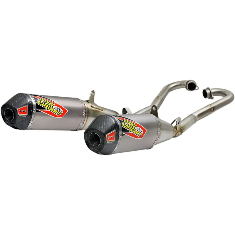 Prix Choc EXHST T6 DUAL SS/TI/CFCAP