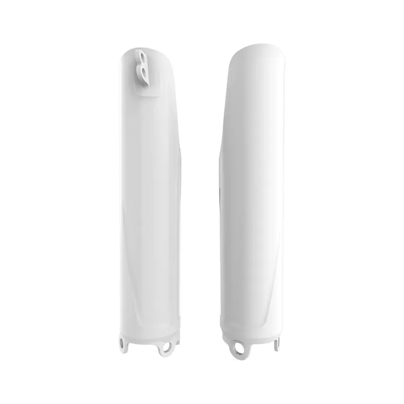 Protections de fourche POLISPORT couleur origine blanc Petit Prix
