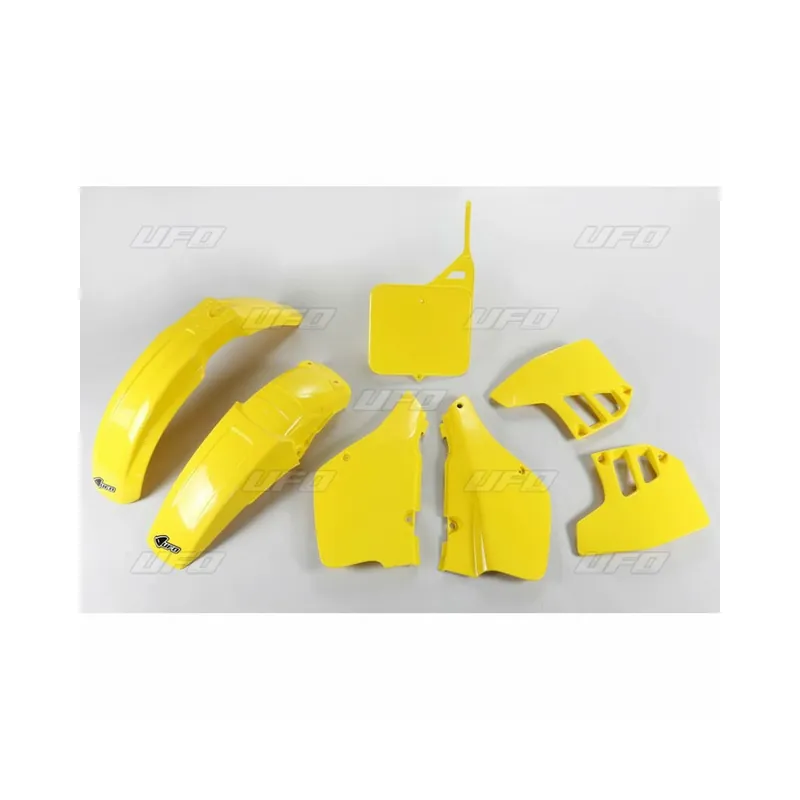 Kit plastique UFO couleur origine jaune Suzuki RM250 Affaire À Saisir