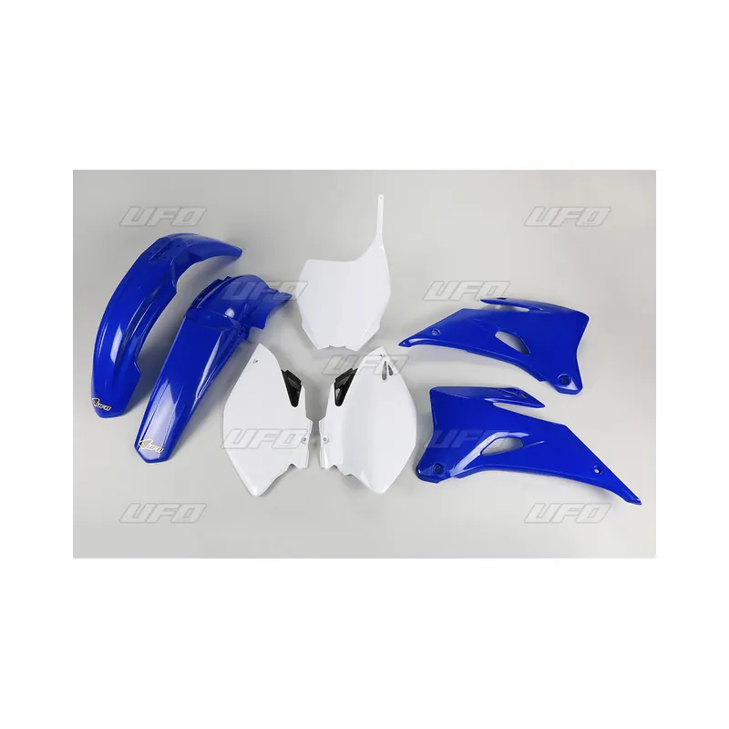 Réduction Kit plastique UFO couleur origine bleu/blanc Yamaha YZ250F/450F