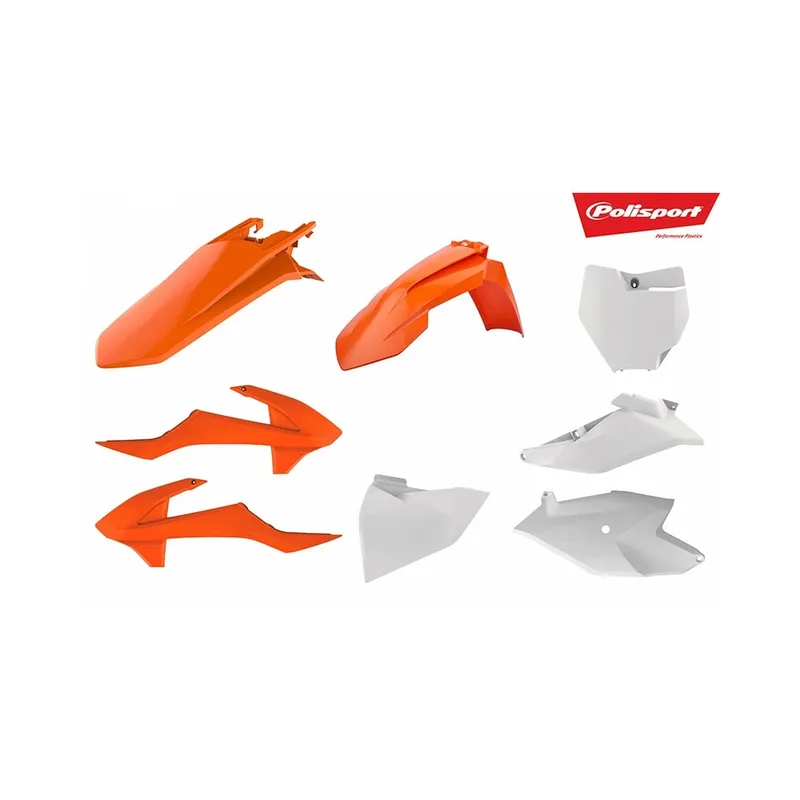 Expédition Rapide Kit plastique POLISPORT couleur origine (2018) KTM SX85