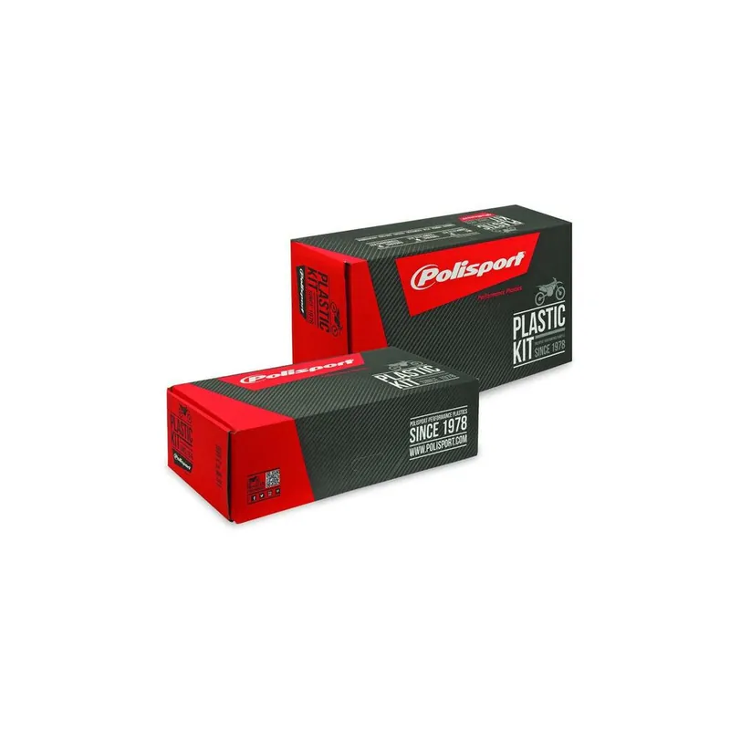 Commander Vite Kit plastique POLISPORT couleur origine (2017) rouge/noir/blanc Honda CRF450R/RX