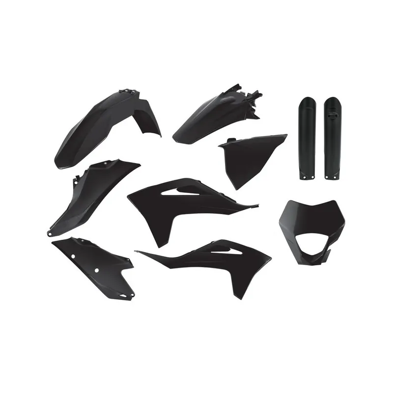 Kit Plastiques POLISPORT noir Gas Gas EC Meilleur Choix