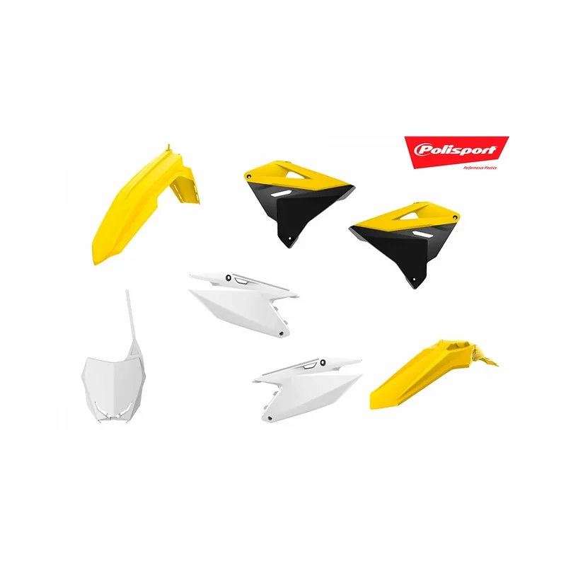 Promotion Saisonnière Kit plastique POLISPORT couleur origine Suzuki
