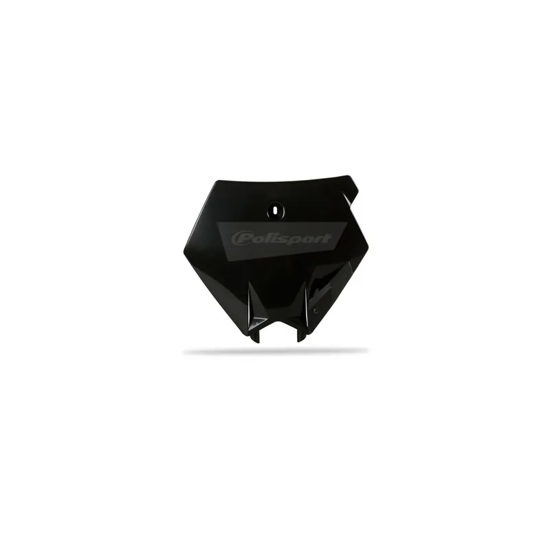 Marque Plaque numéro frontale POLISPORT noir KTM