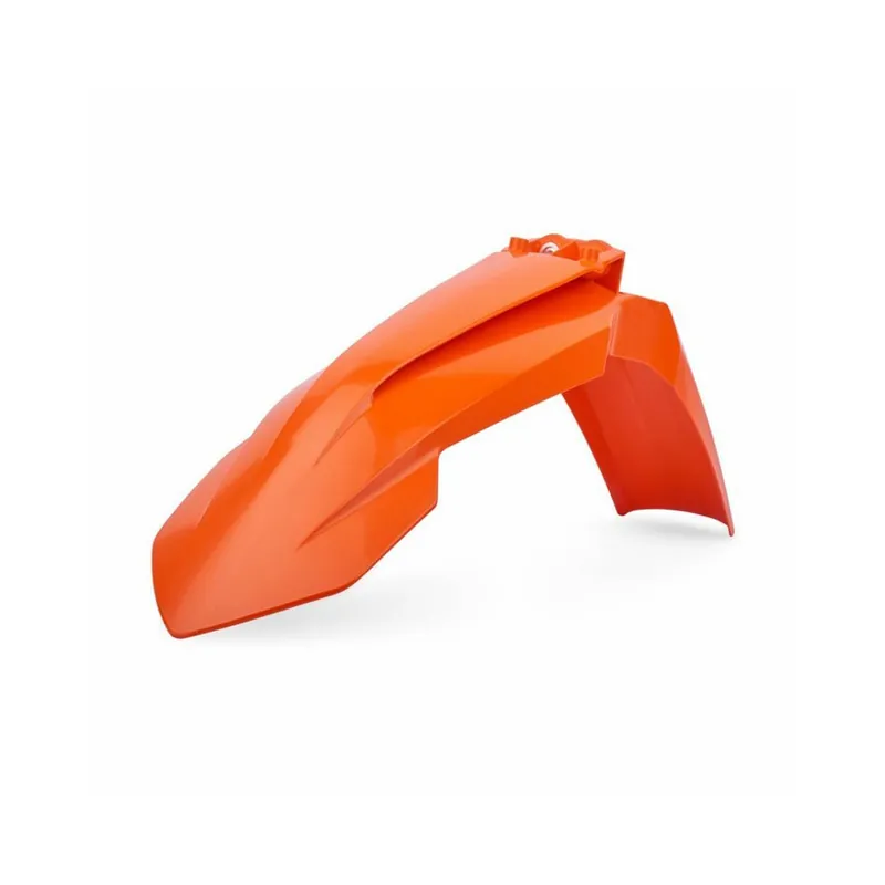 Garde-boue avant POLISPORT orange fluo KTM Expédition Rapide