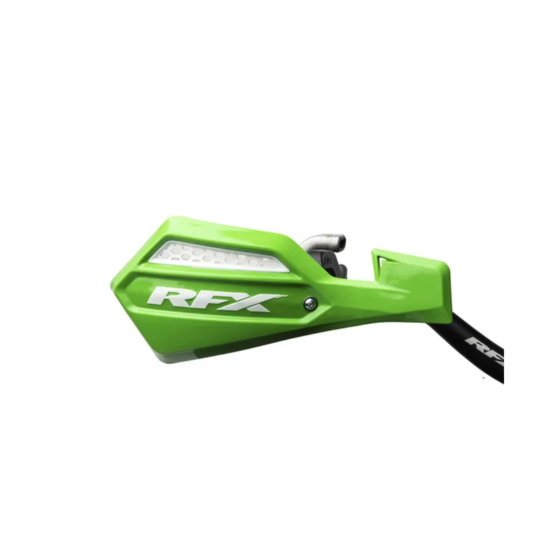 Nouvelle Collection Protège-mains RFX série 1 (vert/blanc) avec kit de montage