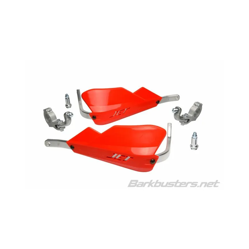 Promotion Kit protège-mains BARKBUSTERS Jet montage 2 pointsguidon Ø28,6mm rouge