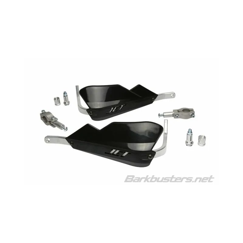 Haute Qualité Kit protège-mains BARKBUSTERS Jet montage 2 points embout de guidon droit Ø22mm noir