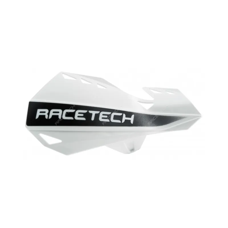 Super Prix Protège-mains RACETECH Dual blanc