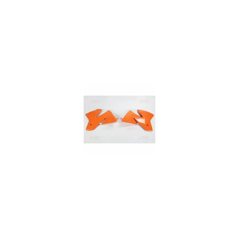 Ouïes de radiateur UFO orange KTM Expédition Rapide