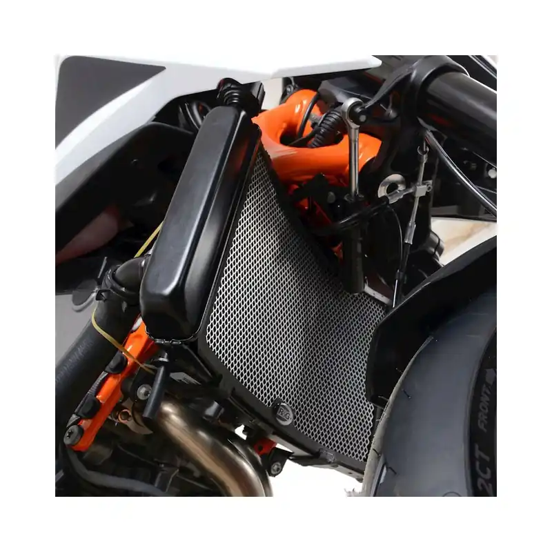 Offre Du Jour Protection de radiateur d'eau R&G RACING orange KTM 890 Duke R