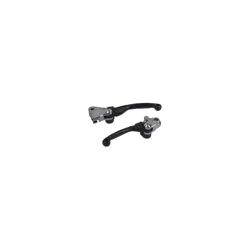 Satisfait Ou Remboursé Jeu de leviers POLISPORT Pivor Incassable noir – Kawasaki KX450