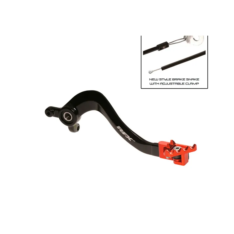 Pédale de frein arrière RFX Pro FT (Noir/Orange) – KTM SX85 Promotion