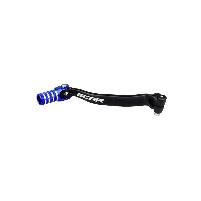 Dernière Chance Sélecteur de vitesse SCAR noir mat/embout bleu Kawasaki KX250F