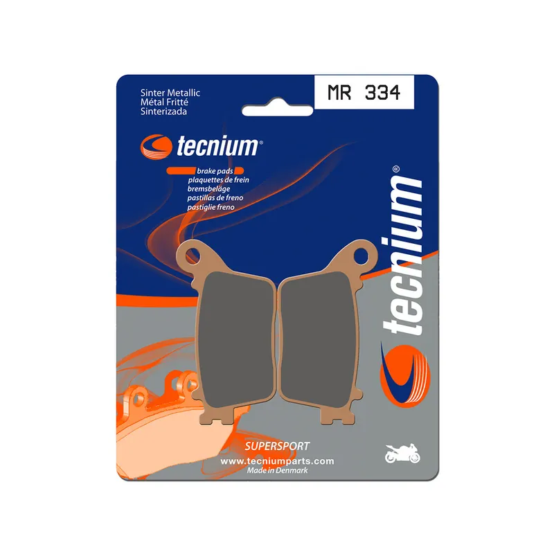 Plaquettes de frein TECNIUM Performance métal fritté - MR334 Remise