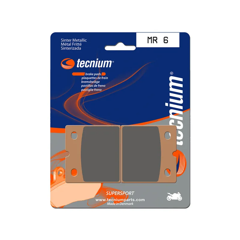Bon Plan Plaquettes de frein TECNIUM Performance métal fritté - MR6