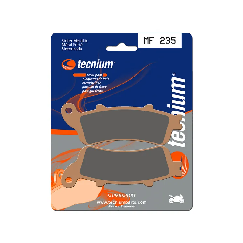 Satisfait Ou Remboursé Plaquettes de frein TECNIUM Performance métal fritté - MF235