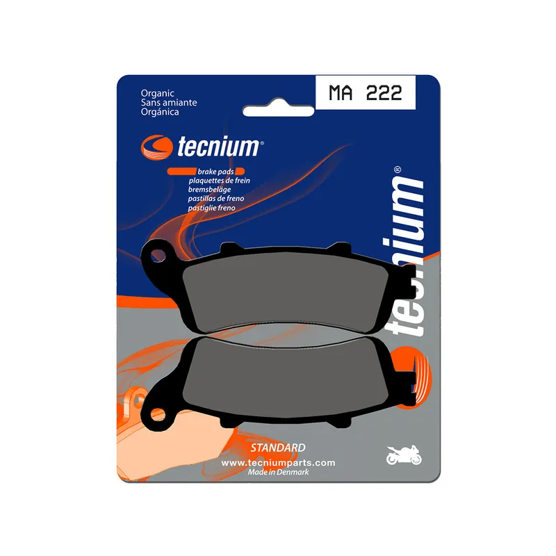 Plaquettes de frein TECNIUM route organique - MA222 Offre Du Jour