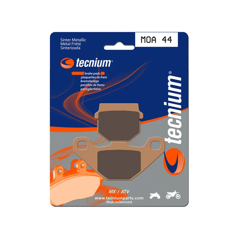 Jusqu'à Épuisement Des Stocks Plaquettes de frein TECNIUM MX/Quad métal fritté - MOA044