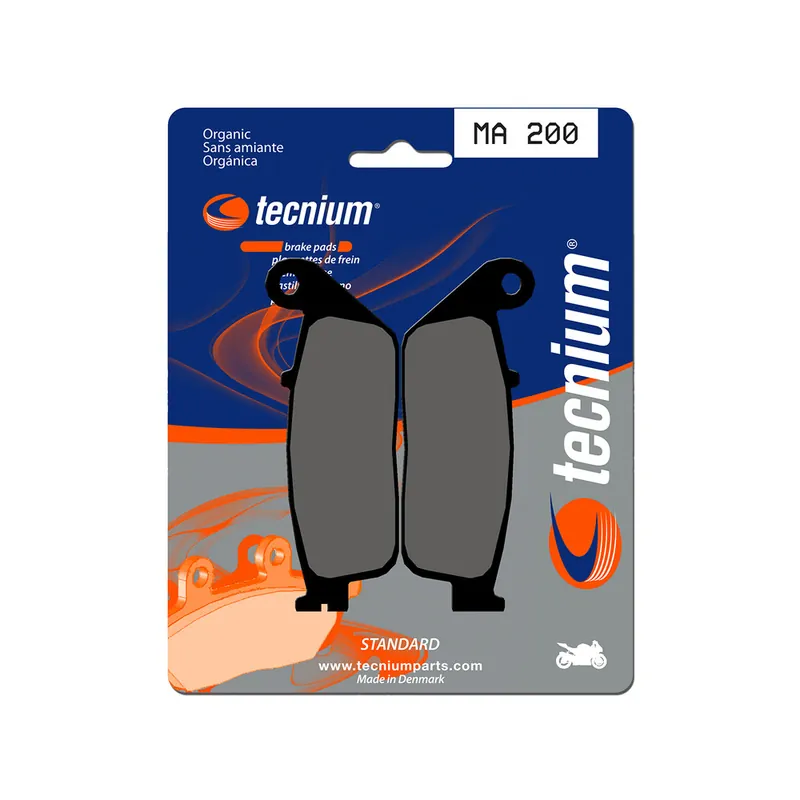 Plaquettes de frein TECNIUM route organique - MA200 Achat Immédiat