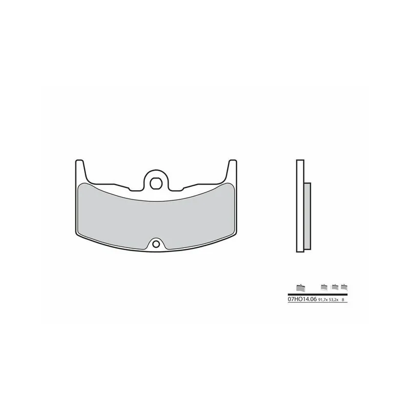 Livraison Express Plaquettes de frein BREMBO route carbone céramique – 07HO1406
