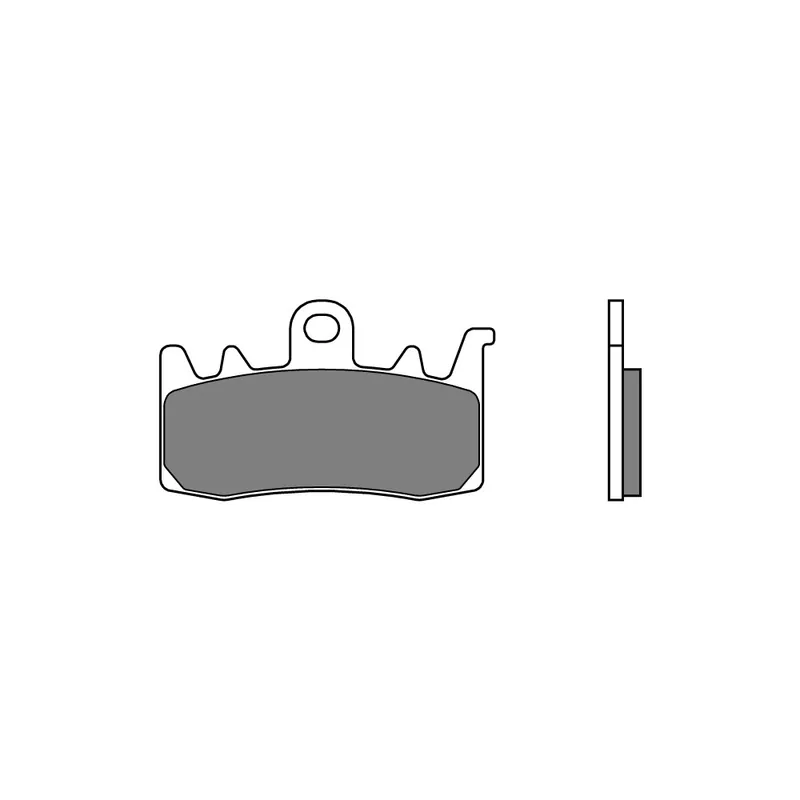 Meilleur Prix Plaquettes de frein BREMBO Vintage métal fritté - 07BB3859