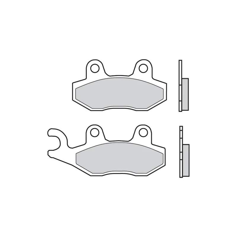 Vente Flash Plaquettes de frein BREMBO Scooter métal fritté – 07076XS