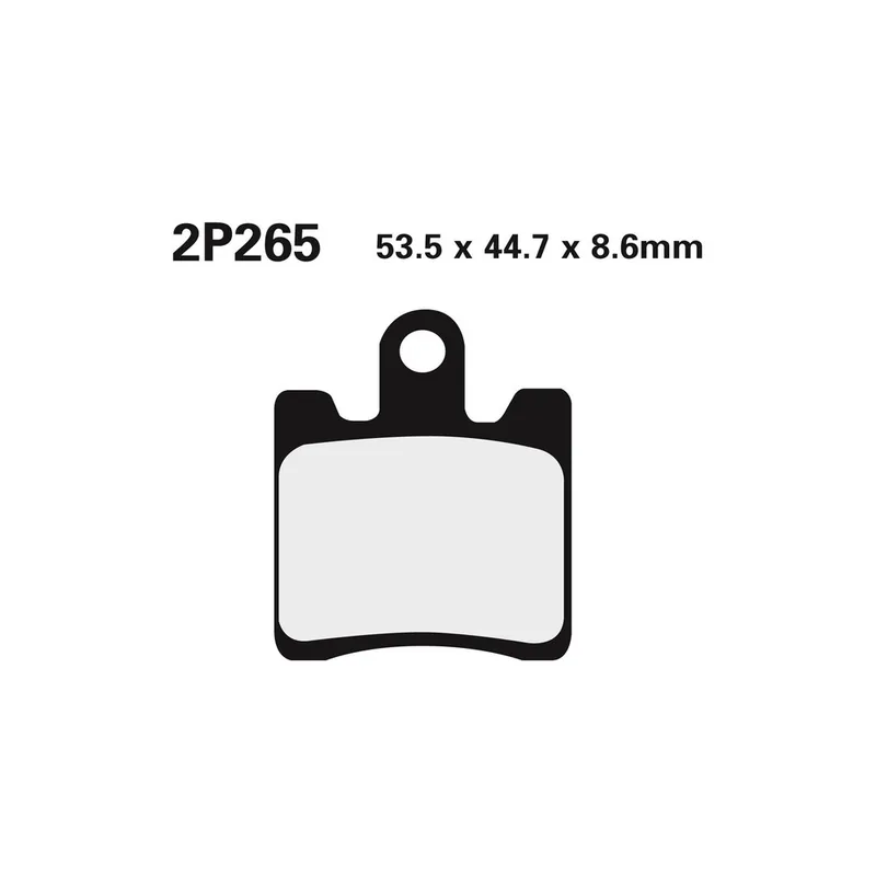 Nouvel Arrivage Plaquettes de frein NISSIN route semi-métallique – 2P-265NS