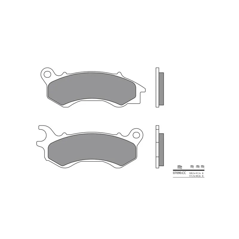 Prix Cassé Plaquettes de frein BREMBO Scooter carbone céramique – 07090CC