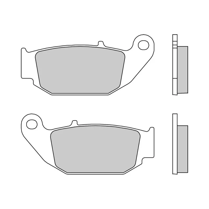 Promotion Saisonnière Plaquettes de frein BREMBO Off-Road métal fritté – 07HO61SD