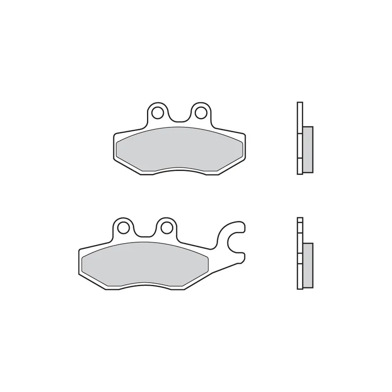 Haute Qualité Plaquettes de frein BREMBO Scooter métal fritté – 07060XS