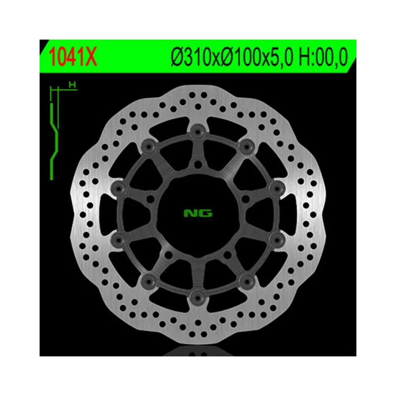 Disque de frein NG BRAKES pétale flottant – 1041X Pas Cher