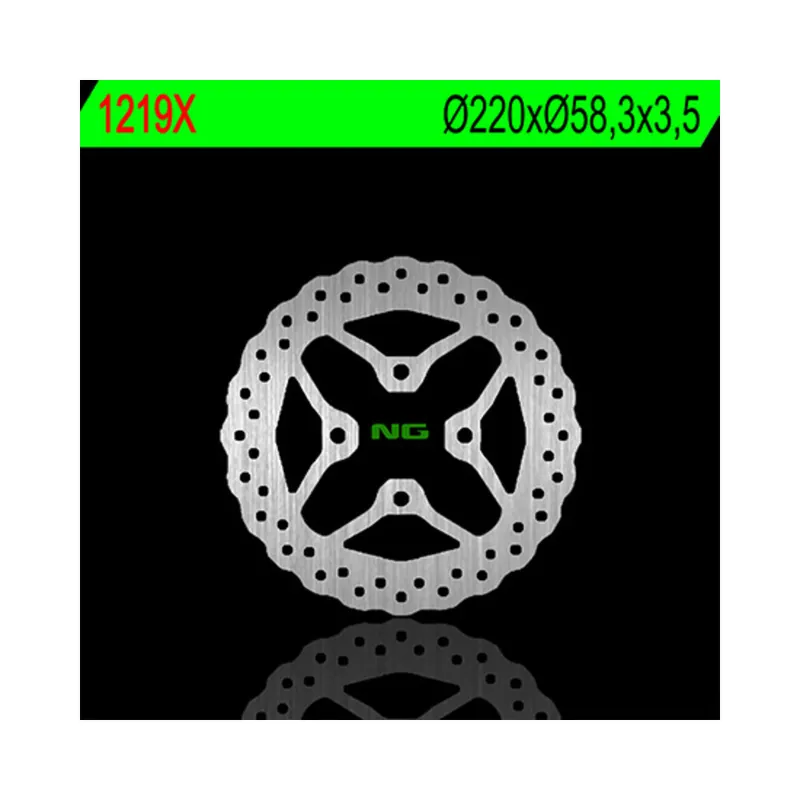 Disque de frein NG BRAKES pétale fixe – 1219X Nouvelle Collection